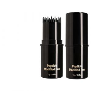 Peigne de coloration pour cheveux gris - Peigne correcteur de cheveux - Pinceau noir instantan&eacute; portable - B&acirc;ton de protection pour barbe - Pour homme et femme - Pour les longs voyages &agrave; la maison et (haqait, neuf)