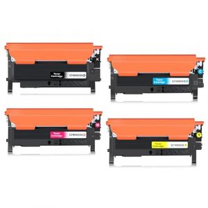 Tinnee CLT-K404S Toner Compatibles Toner Samsung C480w Samsung CLT K404S Samsung CLT-C404S Samsung CLT-Y404S Samsung CLT-M404S pour Xpress SL C430 C430W C432 C432W C433 C433W C480 C480W C480FW (Tinnee, neuf)