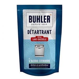 buhler Nettoyant D&eacute;tartrant Lave-Vaisselle Doypack 200 g - Lot de 4 (KG.AMZ, neuf)