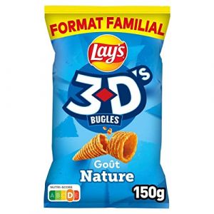 LAY'S - 3D'S Nature 150G - Lot De 4 (La Famille &agrave; Table! - LF&agrave;T!, neuf)