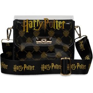Get Trend Harry Potter Sac Bandouli&egrave;re Fille et Ado avec Porte Monnaie, Petite Sacoche &agrave; Bandouli&egrave;re avec Sangle R&eacute;glable (Noir Harry Potter) (Get Trend., neuf)