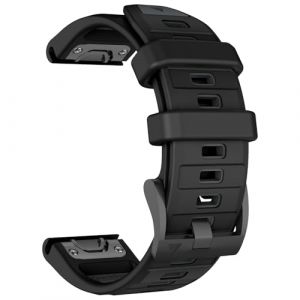 MYSNBKN 22mm Quick Fit Bracelet pour Fenix 8 47mm/Epix Pro 47mm/Fenix 7 Pro/Fenix 7/Fenix 6 Pro/Fenix 6/Fenix 5/Fenix EPIX Gen2, Forerunner965/955/945/935/Approach S62 (MYSNBKN-FR, neuf)