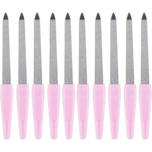 Lime à ongles, lime à ongles diamantée, 11 paquets de limes à ongles professionnelles, lime à ongles double, manucure en métal avec poignée antidérapante, lime à ongles pour manucure (ALISTAIR STEELE LTD, neuf)