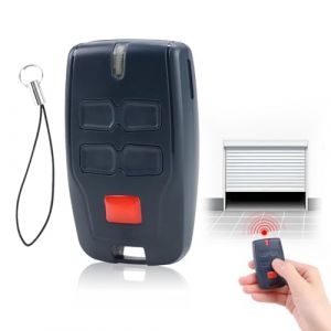 Télécommande Portail 433.92MHz Compatible BFT Mitto 4 B RCB4, Rolling Code Sécurité, Contrôle à Distance Ergonomique pour Portes Automatiques et Garages, Programmation Facile, Batterie Incluse 12V 23A (FanHuaShan, neuf)
