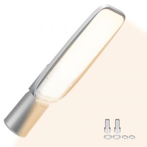 Willpower LED R&eacute;verb&egrave;res Lampadaire Exterieur, 50W 4052LM Spot LED Blanc Chaud 3000K Projecteur LEDs IP66 Lampe de S&eacute;curit&eacute; pour Jardin Patio Rue Route Garage Cour Parking Public &Eacute;clairage (gzyizai, neuf)