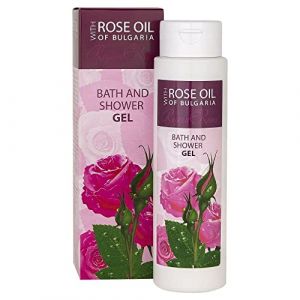 Biofresh cosmetics Regina Roses Gel bain et douche enrichi en huile de rose bulgare 100% pure, extraits de plantes et panthénol,shower gel 250ml (AR First Aid, neuf)