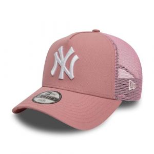 New Era New York Yankees Casquette de Camionneur pour Enfants réglable Maille Logo de l'équipe été garçon Fille Chapeau Rose (capspin, neuf)