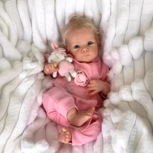 kgniess me Poupée Reborn Fille Bebe Reborn Realiste bébés Reborn comme Un Vrai bébé Yeux Ouvrez Toddlers Baby Dolls Nouveau-Né Bébé Fille 18 Pouces (huanhuan2022, neuf)