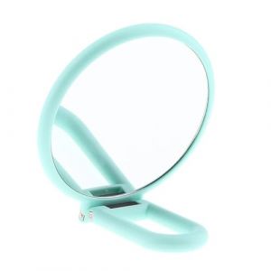 Zambuph Miroir de maquillage double face avec loupe int&eacute;gr&eacute;e. Pratique et facile &agrave; transporter, il vous permet de vous maquiller o&ugrave; que soyez. Sa poign&eacute;e ergonomique assure une prise en main (CHENjieStore, neuf)