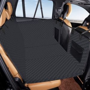 WSXCDE Housses de Si&egrave;ge d'auto Chien, pour Renault Captur -II/ 2019-2023 Imperm&eacute;able R&eacute;sistante Aux Rayures Chien Housse Protection Banquette Arriere Voiture,A (ZYLU Biz Studio, neuf)
