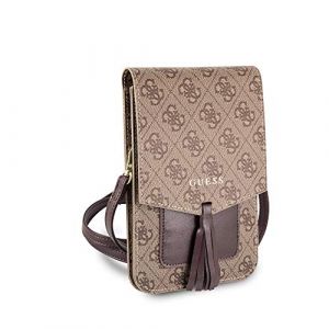 Guess Étui Portefeuille 4G pour téléphone Portable avec étui Beige (huellenwelt, neuf)