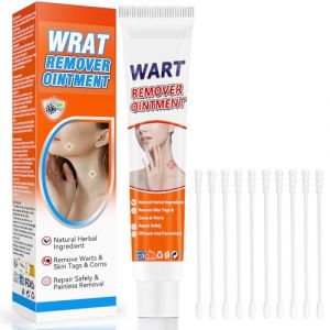 HuakChai verrue plantaire Pommade 20 g, traitement efficace des verrues, naturel et Cr&egrave;me verrue traitement, &eacute;limination des cors, taches, Cr&egrave;me anti verrue pour les mains, le visage et le corps (TycoonEU, neuf)