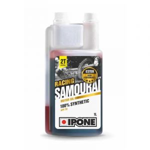 Huile moteur lubrifiante m&eacute;lange ion SAMOURAI SAMURAI RACING SYNTH&Eacute;TIQUE 2T 1L (MotoShopItalia_, neuf)