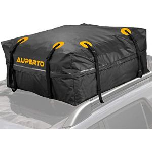 Coffre de toit de voiture, pliable, 425 l, étanche, souple, pour plus d'espace de rangement (95 x 95 x 46 cm) (FOIOK, neuf)