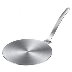 Plaque de Conversion pour Table &agrave; Induction 24cm avec Poign&eacute;e Amovible, Diffuseur de Chaleur et Plaque de D&eacute;cong&eacute;lation pour Gaz et Vitroc&eacute;ramique, Adaptateur Ustensiles de Cuisine, Anneau de Mijotage (WitchFanMallDirectEU, neuf)