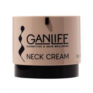 GANLIFE Neck Cream Crema Collo Drenante, Idratante e Detox con Antiossidanti, Idrata e Rassoda la Pelle, Con Acido Ialuronico, Aloe Vera Iperfermentata, Elastina, Caffeina, 50 ml (Win2Win Distribution, neuf)