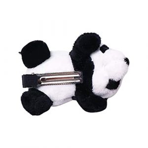 Psdndeww Coiffe en peluche panda Coiffure Anime Coiffure Cosplay Accessoires Cartoon pour la t&ecirc;te et la d&eacute;coration de v&ecirc;tements (Syanjin, neuf)