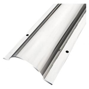 Goulotte de câble en acier inoxydable, cache-câbles de sol for fils, cache-câble à peindre, chemin de câbles résistant à la chaleur, gestion des câbles TV muraux en acier inoxydable(Thicker,8cm/3.1in (All one's wishes come true, neuf)