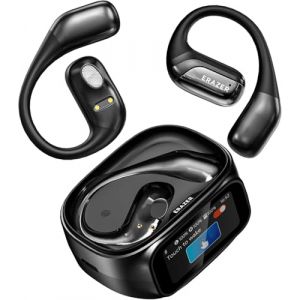 &Eacute;couteurs de traduction AI en temps r&eacute;el, &eacute;cran tactile LCD OWS en temps r&eacute;el pour 134 langues, &eacute;couteurs de traduction &agrave; oreilles ouvertes pour voyage, affaires, apprentissage (POOLSSTORE, neuf)