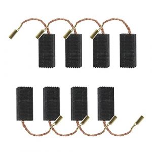 ECSiNG 4 Paires Balais de Charbon Moteur Remplacement 1607014116 5x8x17mm Compatible avec Bosch PWS7-115 GWS9-125 S4B GWS500 GWS650 PWS500 PWS550 Accessoires Meuleuse d'angle (ECSiNG, neuf)