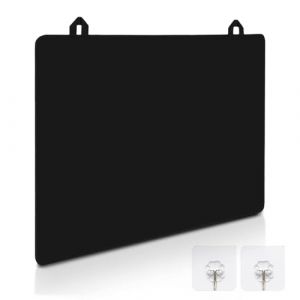 Couvre-Plaque de Cuisson en Verre - 52 x 60 cm - Résistant à la Chaleur et Imperméable - Pour Cuisinière Électrique - Noir - Couvercle en Céramique (Amigo-EU, neuf)