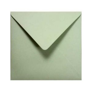 Netuno 25 enveloppes carr&eacute;es vertes 155 x 155 mm 120g Crush Kiwi enveloppes &eacute;cologiques enveloppes de haute qualit&eacute; enveloppes &eacute;l&eacute;gantes papier recycl&eacute; pour invitations No&euml;l cartes de v&oelig;ux mariage (netuno, neuf)