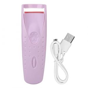 Recourbe-cils Chauffant, Recourbe-cils &eacute;lectrique, Recourbe-cils Chauffant Rechargeable USB C Longue Dur&eacute;e pour Cils Naturels, Recourbe-cils Chauffant Portable (Violet) (Luqeeg, neuf)