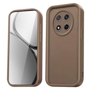 HAOYE Coque pour Huawei Honor Magic 7 Lite / Magic7 Lite &Eacute;tui, Silicone Housse Antichoc avec Bords Relev&eacute;s/Coins Renforc&eacute;s in Design &Eacute;pur&eacute; - Brun (Haoyes, neuf)