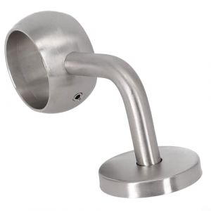 Besttoolifes Support mural pour main courante, support de tube rond à 90°, supports de rampe en acier inoxydable pour escaliers, fixations, support de main courante pour intérieur et extérieur (42 mm) (ZHIHEHUI, neuf)