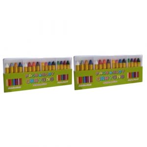 Tofficu 2 Séries 16 Crayon de peinture de visage body painting makeup kit cotillons trousses trousse de peinture trousse enfant stylos à dessin à colorier crayon de couleur huile blanche (Full of stars.min, neuf)