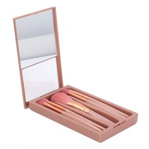Ensemble de pinceaux de maquillage professionnels, doux et légers, doux pour la peau, pinceaux cosmétiques pour débutants, maquilleurs, ensemble de 5 pièces avec boîte de (Haedaxua, neuf)