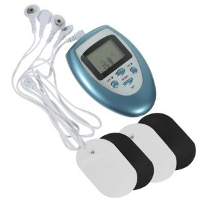 COLLBATH machine de thérapie electrostimulation electro-stimulation Stimulation électrique circulation sanguine masseur electrique analgésique musculaire appareil de massage Blue (Murdoffi, neuf)
