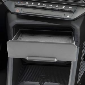 SHAOHAO Compatible avec Dacia Duster 3 2024 2025 Console centrale Accoudoir Bo&icirc;te de rangement Accoudoir central Plateau Organisateur Plateau Multifonctionnel Bo&icirc;te &agrave; gants Dacia Duster 3 (SHAOHAO, neuf)