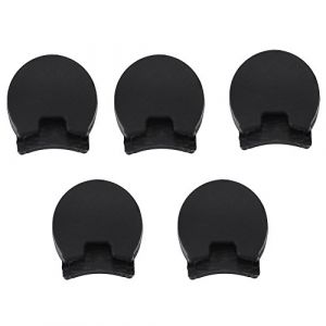 5PCS Support de Pouce Clarinette Coussin Repose-pouce Standard en Caoutchouc Housse Etui Protection Doigts pour Clarinette Hautbois Instruments (Noir 10mm) (meeqi, neuf)