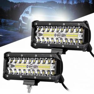 Vegena Phare De Travail LED 240W - Barre Longue Portée IP67 Spot Et Inondation - Rampe Feux Additionnels Pour Moto, Voiture, Camion, Tracteur, Quad (DING VICTORY LIMITED, neuf)