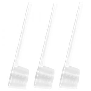XPEX 3 Pièces 5g cuillere doseuse gramme Cuillère Doseuse, Mesureur Protéine Poudre Café, Cuillères à Mesurer avec Graduation 5 g, cuillère doseuse café pour La Cuisine Le Thé（Couleur transparente） (UAB "DAFUHUA LT", neuf)