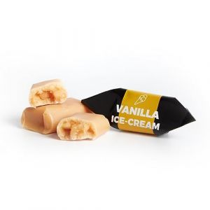 Caramels Fondants - Glace Vanille - Fabrication Artisanale - Bonbons Fudge - Épicerie Fine Mr Fudgesto - Boîte 900g (ARCO SWEETS, neuf)