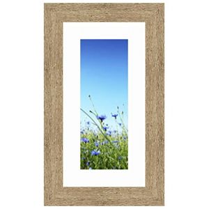 Cadres Photos pêle mêle multivues Super Blanc 1 Photo(s) 10x25 Passe Partout, Cadre Photo Mural 15x30 cm Naturel Beige, 3.5 cm de Largeur (RK Cadres, neuf)