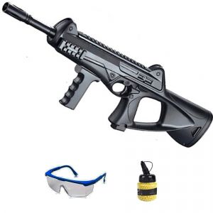 Rifle Ghost Vanguard à Ressort (6 mm) | Fusil Airsoft Calibre 6 mm + Bouteille + Lunettes de Protection. Pistolet d'initiation à l'airsoft [Puissance : 0,3 Joule] (ECOMMUR FRANCE, neuf)