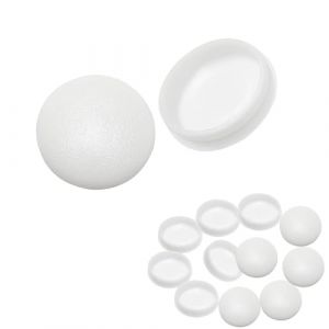 Qrity 25 Pi&egrave;ces Caches Trou Rond, Bouchons en Plastique, Cache Trou Meuble Blanc, Cache Trou, Capuchon de Protection pour Trous de Per&ccedil;age, 18MM (Qrity, neuf)