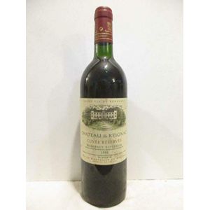 bordeaux supérieur château de reignac cuvée réservée rouge 1994 - bordeaux (je-veux-ce-vin, neuf)