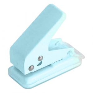 Perforatrice &agrave; trou, perforatrice pour travaux manuels &ndash; Outil de scrapbooking facile, fournitures de papeterie pour livrets, cartes de v&oelig;ux, albums photos, &eacute;tiquettes de v&ecirc;tements, billets (ZhiBright, neuf)