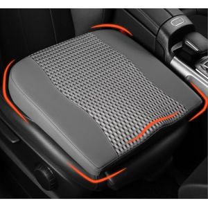 Lofty Aim Coussin Voiture, Assise Ergonomique pour Siège Auto, Rehausseur De Siège Conducteur, Coussin Siège Auto pour Chaise De Bureau, Fauteuil Roulant - Maille 4D Gris foncé (Lofty Aim Store fr, neuf)
