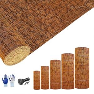 Générique Canisse en Roseau Naturel Brise Vue Jardin 50 60 70 80 90 100 110 120 130 140 150 160 170 180cm Canisse Bambou Cloture Jardin Exterieur(70x450cm) (SWwsd, neuf)