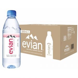 Evian Prestige Eau minérale d'appoint 24 x 0,5 l (B.L.K, neuf)