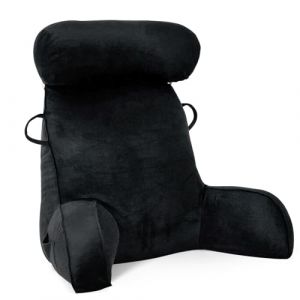 MINGPINHUIUS Coussin de lecture XL pour lit et canapé, avec traversin amovible, coussin de dossier pour adulte avec mousse à mémoire de forme pour lire, travailler, jouer, regarder la télévision, se (GULIUK, neuf)