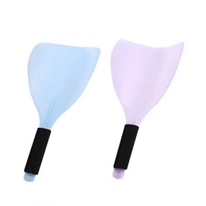 NOLITOY 2 Pièces Couverture De Visage De Cheveux Brosse De Sèche-Cheveux Sans Fil Visière De Protection Des Yeux Couverture De Visage De Coiffure Spray Revitalisant Pour Coupe De Cheveux (M.Meteorite, neuf)