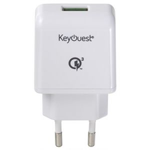 KeyOuest KO018019 Chargeur Secteur Blanc (takitizi, neuf)