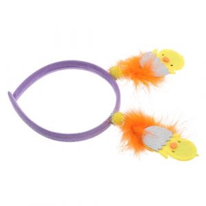 Beavorty Serre-t&ecirc;te Poussin De P&acirc;ques Accessoire De D&eacute;guisement Mignon Bandeau Jaune Forme De Poussin Pour F&ecirc;te Printani&egrave;re (T Innovation&middot;HX, neuf)