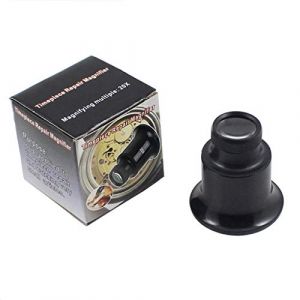 ATATMOUNT 20X bijoutiers Oeil Loupe Boucle loupe loupe pour horlogers réparation Oeil Loupe Verre Bijoux Outils (Cuawana, neuf)